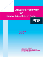 National Curriculum Framework 2007 English