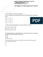 Line Joining S (Yield Strength of The Material) On Mean Stress Axis and