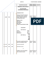 Description Column SSM 6th SSM 7th Comments Edition Edition Drawing No. Qusu 3/0 Rcs 1A Site Excavation Earthworks (Provisional)