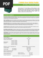 6-DZ F-12 12V 12ah Vrla Gel Battery: Features & Benefits