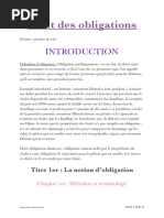 Droit Des Obligations