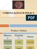 Corona Kavach Policy