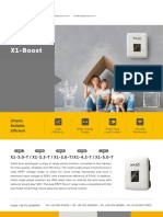 X1-Boost: Single Phase Dual MPPT Inverters