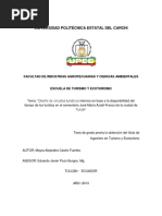 Universidad Politécnica Estatal Del Carchi: Facultad de Industrias Agropecuarias Y Ciencias Ambientales