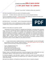 Atividades de Leitura Sobre o Texto A Lua No Bolso