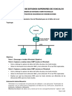 Captura y Analisis de Tráfico Con WireShark