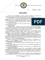 PV - Comitetul de Securitate Şi Sănătate În Muncă Din Cadrul Administraţiei Naţionale A Penitenciarelo 09/2020