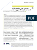 Postbiotics-Parabiotics The New Horizons in Microbial Biotherapy and Functional Foods