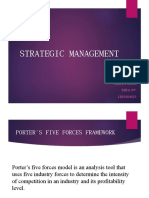 Strategic Management: Submitted by Nikita Saini Mba 4 1803104025