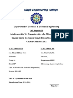 Mymensingh Engineering College: Date of Experiment: 01/09/2020 Submisssion Date: 08/01/2020 Signature