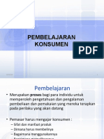 Pembelajaran Konsumen 1