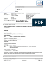 Ceplattyn GT 10: Safety Data Sheet