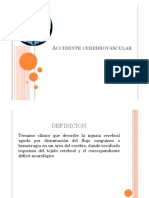 Accidente Cerebrovascular