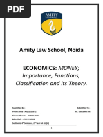 Amity Law School, Noida: Importance, Functions, Classification and Its Theory