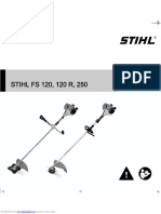 STIHL FS 120, 120 R, 250: Instruction Manual