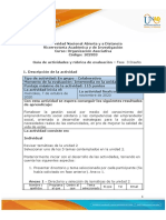 Guia de Actividades y Rúbrica de Evaluación - Unidad 2 - Fase 3 - Diseño