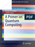 303019065X A Primer On Quantum Computing (De Lima Marquezino, Portugal & Lavor 2019-06-27) (D48754E7) PDF