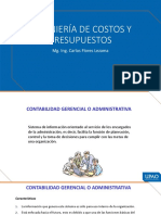 Ingeniería de Costos Y Presupuestos: Mg. Ing. Carlos Flores Lezama