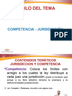 Derecho Procesal Del Trabajo, Jurisdicción y Competencia