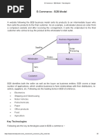 B2B Key Technologies