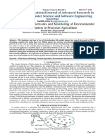 Wireless Sensor Networks and Monitoring of Environmental Parameters in Precision Agriculture