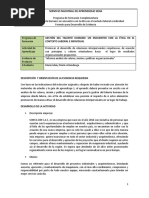 RAP1 - EV04 - Informe Análisis de Valores, Misión y Políticas Organizacionales.