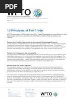 WFTO - 10 Principles of Fair Trade (2017)