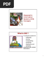 Geographic Information Systems (GIS) Concepts: What Is GIS ? What Is GIS ?