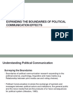 Expanding The Boundaries of Political Communication Effects