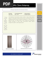 900 MHZ Omni Antenna