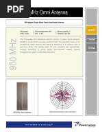 900 MHZ Omni Antenna