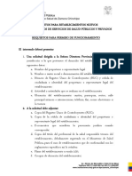 Requisitos Permisos de Funcionamiento