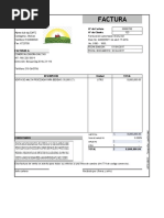 Factura en Excel