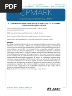 El Comportamiento Del Consumidor en Mexico Escala de Compra Compulsiva de Saber