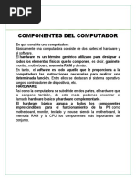 Componentes Del Computador