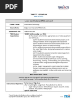 Lesson Plan Video Production