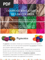 Composicion Quimica de Los Colores