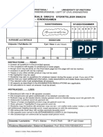 Strength of Materials Swk210 Sterkteleer Swk210 Final Examination Eindeksamen