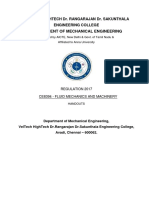 CE8394 Fluid Mechanics and Machinary PDF