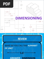 DIMENSIONING