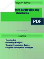 Procurement Strategies and Structures