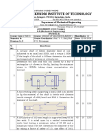 S. G. Balekundri Institute of Technology: Department of Mechanical Engineering