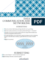 Data Communication and Networking: Subnetting by MR - Chishala G