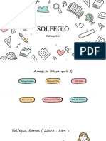 Solfeggio Pengembangan Pembelajaran Seni SD