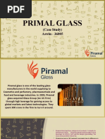 Primal Glass: (Case Study) Aswin - 36005