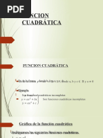 Función Cuadrática