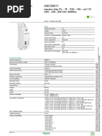 Product Data Sheet: Impulse Relay iTL - 1P - 1NO - 16A - Coil 110 VDC - 230... 240 VAC 50/60Hz