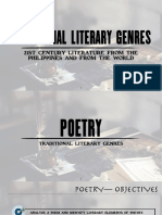 1 - Traditional Genre (Poetry)