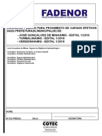 Prova Veredinha e Turmalina - Auxiliar Eou Agente PDF