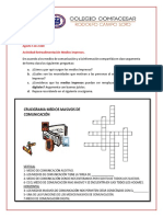 Actividad Sobre Medios Impresos.